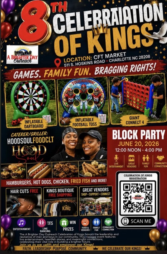 8th Celebration of Kings event flyer